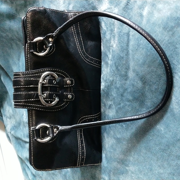 Wilsons Leather Handbags - Wilson leather purse silver accents